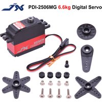 JX PDI-2506MG 6.6KG Metal Gear Digital Coreless Servo For RC Car 450 500 Helicopter Fixed Wing Airplane
