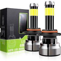 H7 LED Mini Canbus H4 H1 HB3 HB4 9012 Turbo Bi 360 Projector Lens Light H11 9005 Car Headlight Bulb Auto Ice Fog Lamp 6000K 12V