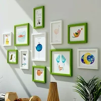 Premium 11-Piece Photo Frame Set Stylish Wall-Mounted Picture Collage for Living Room & Dining Room Home Decor