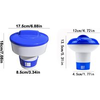 Swimming Pool Pill Floating Cup Containers For Pool Cleaning Chemicals Pool Cleaning Floating Sterilizer Effervescent Tablets