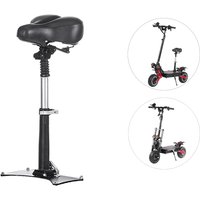 Electric Scooter Seat Saddle Foldable Height Adjustable Shock Absorbing Folding Seat Breathable Chair Cushion For ES18 TI30