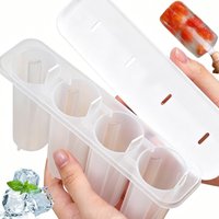 Reusable Popsicle Mold with Cover Popsicle Ice Cream Mold DIY Ice Cream Sorbet Mold Home Kitchen Frozen Dessert Gadgets Tools