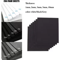 1/2/3/5/10mm EVA Foam Sheet Building Model Props Production Material Foam Material 10mmx35cmx100cm 5mmx35cmx50cm