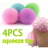 Squeeze Toy Stress Relief Fuzz Ball Desktop Ornament Stress Relief Toys Suitable For People Under Pressure Fun Soft Stress Ball