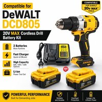 For DeWALT 20V Battery + Charger Set – 6.0Ah/8.0Ah/12.0Ah + DCB112 Charger – Rep