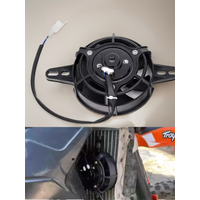 AliExpress NONE Motorcycle Dirt Bike ATV Universal Radiator Fan 12V Cooling Fan Suitable for 250 300 350 400 450 500CC ENDURO MX Motorcycles