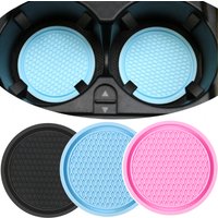 Car Non-slip Water Cup Pad Rhinestone Decoration Auto Interior For Useful Things For Cars Car Duck Ornaments Interior