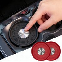 Car For Mercedes Benz AMG W203 W206 W220 W205 W211 W212 W201 W168 W169 W167 GLC GLA Central Control Water Cup Silicone Pad Fit..