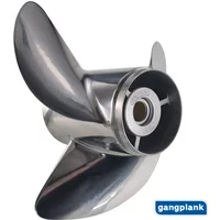 High Quality Outboard Motor Stainless Steel Propeller for Yamaha 150-300HP POLYDA 13 3/4X19-M R Forward Boat Engine Parts