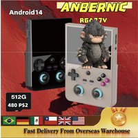 ANBERNIC RG477V Retro Handheld Game Console 4.7-inch LTPS Video Player Console Dimensity 8300 Online Gifts
