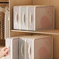 3pcs Seasonal Clothing Storage Bags|Thickened Organizing Bags for Home Bedding Cover,Wardrobe Quilt,Clothing Compartment Storage