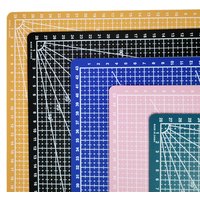 A3 Double Side Craft PP Cutting Mat Cutting Board Sewing Pad Artist Carving Tool Handmade Crafts DIY Props 5 Colors Making Tools