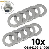 10 PCS For Honda Accord Civic CRV CRZ HRV INSIGHT PRELUDE FIT 14MM Oil Drain Plug Crush Washers Gaskets 9410914000 94109-14000