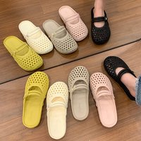 Candy Color Women Flat Slippers Women Summer Beach Soft Sole Slide Sandals Leisure Ladies Indoor Bathroom Anti-slip Shoes 549