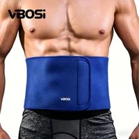Neoprene Waist Support Belt, Adjustable Hook & Loop,One Size Fits 70-135cm, Sweat Enhancing, Lumbar Compression, Fitness & Daily