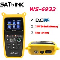 DVB-S2 FTA C&KU Band Digital Satellite Finder Meter Satlink WS-6933 With 2.1 inch LCD Display WS 6933
