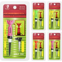 Caiton 1Pc Flexible Golf Tee 78-88mm 360° Rotating Octopus Design Stable Durable Impact-Resistant Driving Range Practice Tee Aid