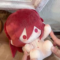 Game BLUE LOCK Chigiri Hyoma 20CM Girl Plushie Cartoon Cotton Cute Plush Doll Body Cotton Doll Toys Stuffed Toys Plushie Gift