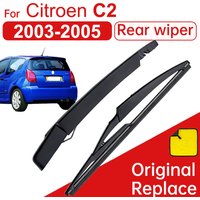 Car Wiper Blade For Citroen C2 2003-2005 Rear Back Windshield Windscreen Rear Wiper 295mm+Arm 265mm Car Accessories