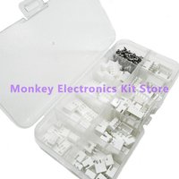 230Pcs/Box Pitch Terminals Kit JST PH 2.0mm / XH 2.54mm 2/3/4/5 Pin Male Female Plug Plastic Housing Header Crimp Wire Connector