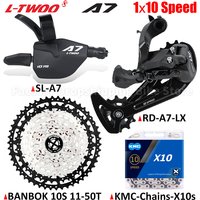 LTWOO A7 1x10 vitesses vtt groupe levier de changement de vitesse dérailleur arrière X10 chaîne 11-42/46/50T Cassette 10V ensemble de dérailleur