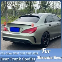 For Mercedes Benz CLA CLASS W117 C117 2013-2019 Rear Roof Spoiler Wings GLA180/200/220/250 CLA45 AMG Rear Trunk Body Kit