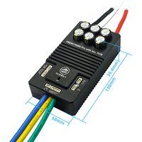 Bezszczotkowy regulator ESC Flipsky 75200 Pro 84V o wysokim prądzie, z aluminiową płytą PCB opartą na VESC, do robotów bojowych, desek surfingowych, robotów AGV, rowerów elektrycznych.