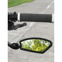 AliExpress NONE Adjustable Handlebar Bike Mirror, Shatterproof HD Glass Lens, Universal Fit Rearview Bicycle Mirrors, 360° Rotatable, Compatible