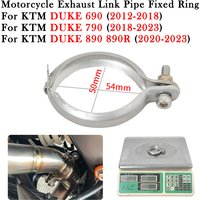 For KTM DUKE 690 790 890 890R 2012 - 2023 Motorcycle Exhaust Muffler Link Pipe Clamps Retainer Clamp Holder Fixture Fixed Ring