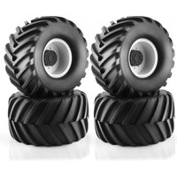 4pcs 133mm 1/10 Monster Truck Buggy Tires Wheel 12mm Hex for Traxxas HIMOTO HSP HPI Tamiya Kyosho Upgrade Parts