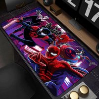 Spider-Man Mouse Pad Laptop HD Anime XXL Keyboard Pad Gamer Cabinet Mousepad PC Gaming Accessories Desk Mat Rubber Carpet
