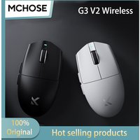 MCHOSE G3 V2 Wireless Mouse Gaming Esports Office Wired/2.4G/Bluetooth Rechargeable Ergonomic High Performance Low Power Consump
