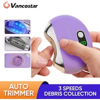 Portable Electric Nail Clipper Rechargeable Auto 3-Speed for All Ages Children Travel Gift Safe Nail Trimmer Nail Care Tool