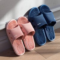 2026 Women's Slippers PVC Soft Sole Pillow Slides Summer Beach Flip Flops Women Non Slip Bathroom Home Slippers