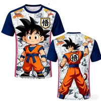 Dragon Ball Son Goku Japan National Team Soccer Jersey 3D Quick Dry T-Shirt For Men Women Fans outdoor sports training clothing