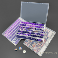 【YY26】Keycap Storage Box Tray Mechanical Keyboard Keycap Transparent Dustproof Display Box