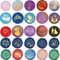 Valentine's Day Lover Castle Hello Baby Wax Seal Stamp DIY Craft Supplies Scrapbooking Christmas Wedding Invitation Decoration