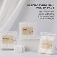 KANIU 200PCS Thick And Thin Two Styles Gel Nail Polish Remover Pads Lint Free Nail Wipes Cotton Lint-free 13x10CM Manicure pads