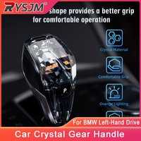 Crystal Gear Shift Lever Knob Set For BMW G20 G22 G26 G14 Z4 G29 X3 G01 X4 G02 X5 G05 X6 G06 X7 G07