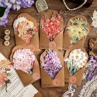 8 Vintage Flower Silver Stamping Paper, Glossy Texture, Luxury Decor for Cards & Envelopes