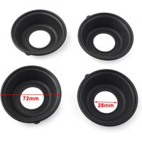 4PCS Motorbike Carburetor Rebuild Kit Plunger Diaphragm For Kawasaki CSR Twin KZ750 KZ 750 1982 1983 1984 Motorcyle Accessories