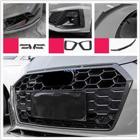 Car Front Shovel Racing Grille Bumper Tail Wing Spoiler Fog Light Rear Lip Reverse Mirror Handle Bowl Kit For Audi A5/S5 2021 +