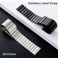 20mm 22mm Edelstahl Armband Metall Armband Quick Release Armband Universal Ersatz Beacelet für Mann Frau Zubehör