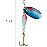 9g Metal Treble Hook Fishing Lure Durable Hard Bait High Performance Tackle For Pike Freshwater Angling