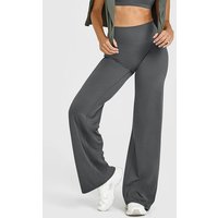 Women's Mid-Waist Yoga Pants Straight-Leg Pants Ultra Soft Butter Fabric Gym Naked Feel Pilates Running Sport Trousers