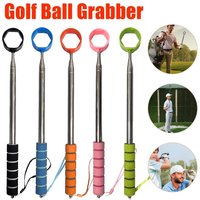 Extendable Telescopic Golf Ball Retriever Two-Sided Non-Slip Handle Stainless Ball Grabber Easy Grab Ball Adjustable