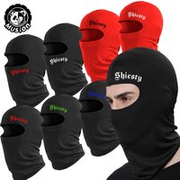 Musion Shiesty Ski Mask Y2K Hip Hop Balaclava Breathable Headwear for Riding and Outdoor Sport