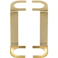 Speaker Cable Connector 2Pcs Copper Speaker Wiring Lugs Gold Speaker Wiring Lug Speaker Connector Binding Posts Terminal Cup