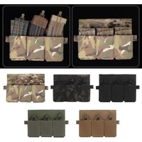 CRYE Precision Triple Mag Pouch | MOLLE-Compatible 3x Rifle Magazine Holder | For AR/AK Platforms