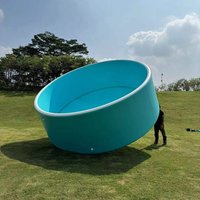 OEM/ODM High Quality Big Size PVC and DWF Material Inflatable Water Pool Summer Outdoor Round Swimming Pool for Home